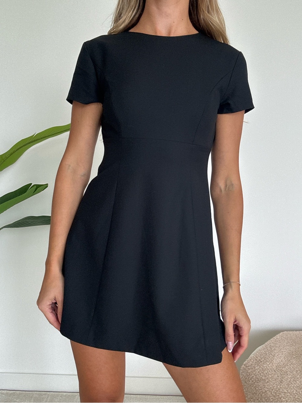 Artizia Black Mini Dress